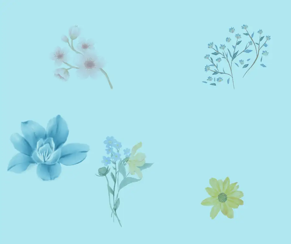 Background flowers